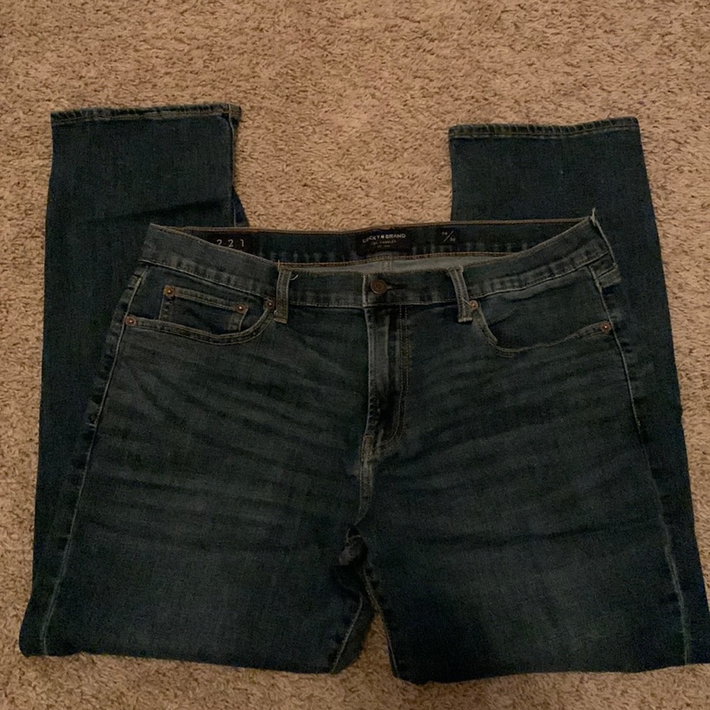 Lucky brand Mens medium wash jeans size 36 x 30